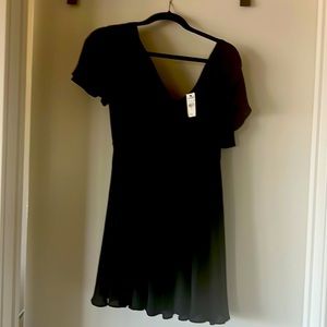 Express black dress size 4 new with tags